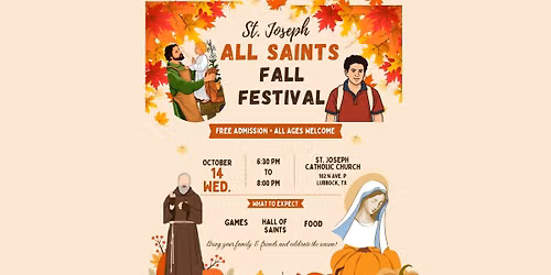 All Saints Fall Festival pumpkin \ud83c\udf83 2026
