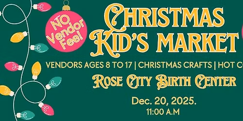 Christmas Kid's Market @ Rose City!
