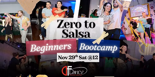 Zero to Salsa Dancing Beginner Bootcamp: No partner needed:)