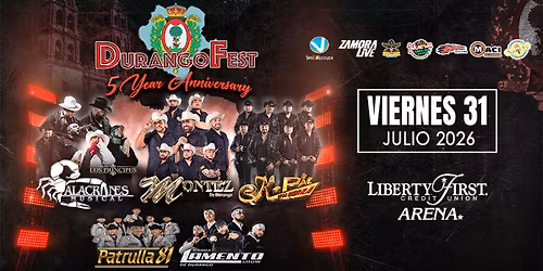 Alacranes Musical, Los Pr\u00edncipes, Montez de Durango, K-Paz de la Sierra