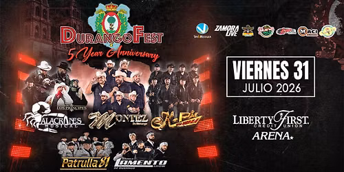 Alacranes Musical, Los Pr\u00edncipes, Montez de Durango, K-Paz de la Sierra