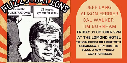 Fuzzstrations at The Lomond Hotel.