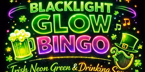 Black Light Glow Bingo 