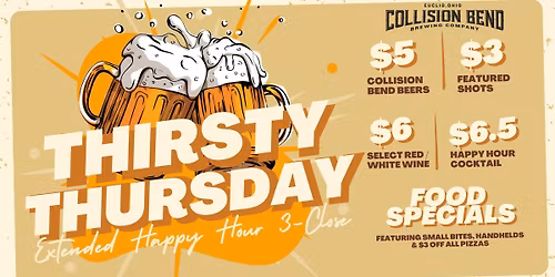Thirsty Thursday at Collision Bend Euclid