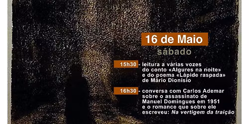 Algures na noite a vertigem da trai\u00e7\u00e3o