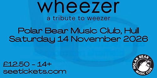 Wheezer - Performing the Music of Weezer \/\/ Polar Bear Music Club, Hull