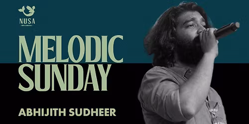 Melodic Sunday Afternoon Live Ft. Abhijith Sudheer
