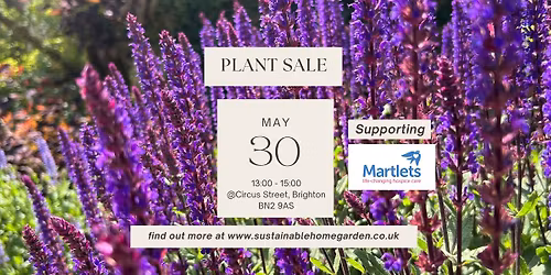 Plant Sale - Saturday 30th May @ Circus Street