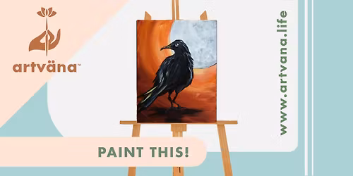 Artvana Halloween Paint & Sip in South Lake Union at SLUBRU October 2025