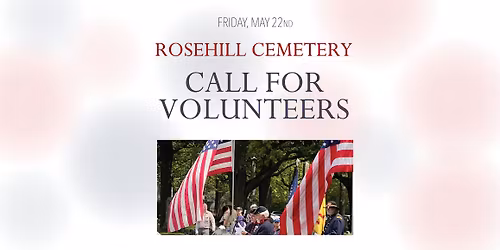 Rosehill Cemetery Call for Volunteers