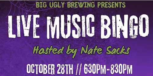 Live Music Bingo with Nate Sacks