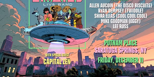 J.WAIL ft Allen Aucoin + members of Twiddle, Eggy & more w\/ Capital Zen at Putnam Place