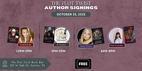 Multi Author Signing Event at The Plot Twist Romance Bookbarr