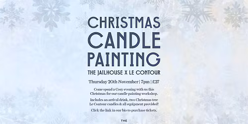 Christmas Candle Painting Workshop