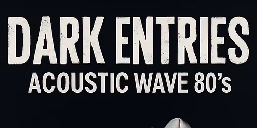 C'est jeudi ! avec DARK ENTRIES 