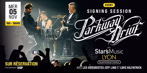 PARKWAY DRIVE - Signing Session JEFF & LUKE @Star's Music Lyon