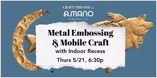 Metal Embossing with Indoor Recess