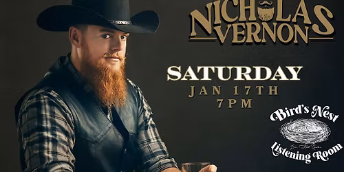 Nicholas Vernon at Bird's Nest Listening Room