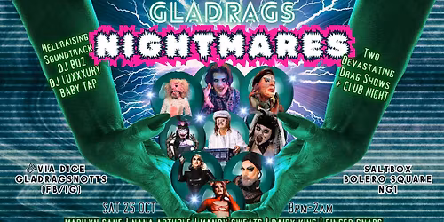 Gladrags: Halloween Nightmares
