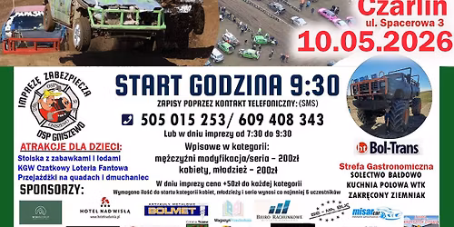 9 edycja "Wataha Wrak Race" o puchar W\u00f3jta Gminy Tczew - jedziemy dla Micha\u0142a Rajek 