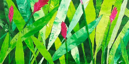 ARTIST TALK AND TEXTURED ART TRY-OUT - Solo Exhibition Closing Weekend