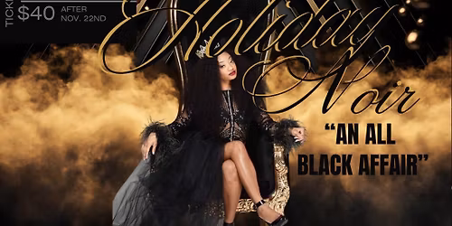 Holiday Noir \u201cAll Black Affair\u201d