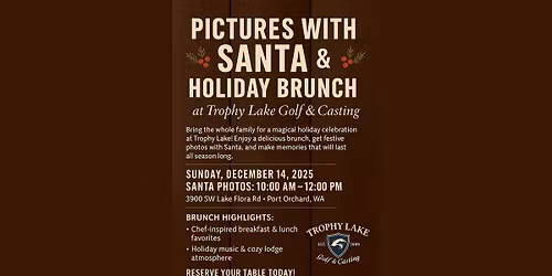 Pictures with Santa & Holiday Brunch