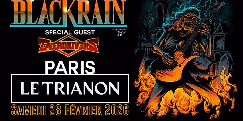 BlackRain + Special Guest Overdrivers