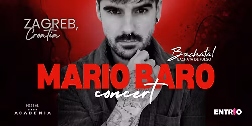 Bachata de Fuego: MARIO BARO in Zagreb!