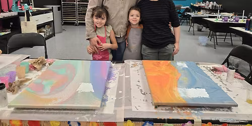 Sunday Funday: Family Art Day at Hawaii Fluid Art \u2013 The Woodlands