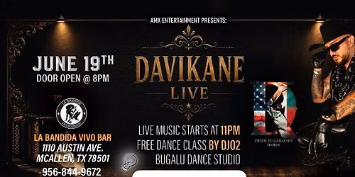 DaviKane Live (McAllen, Tx)