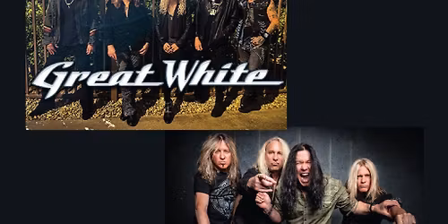 Great White and Slaughter at Arcada Theatre