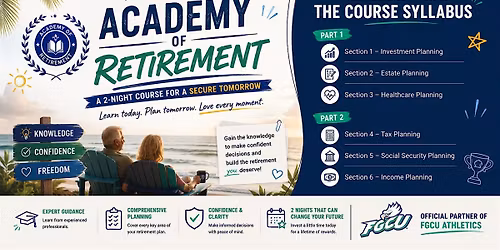 Academy of Retirement |  2-Night Retirement Planning Course