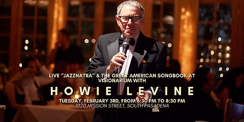 Howie Levine Sings \u201cJazznatra\u201d & The Great American Songbook