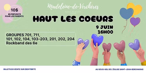 Haut les c\u0153urs - 9 juin