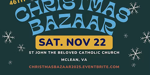 46th Christmas Bazaar in McLean, VA