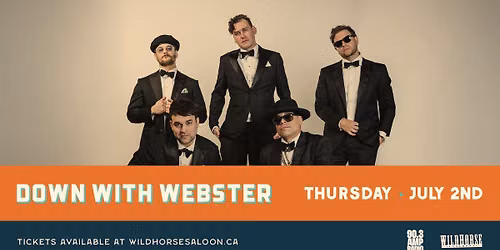 Wildhorse x 90.3 Amp Radio Presents: Down With Webster