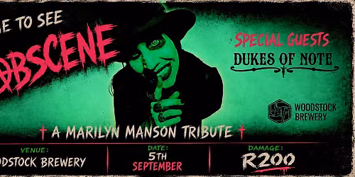 We Came To See The mObscene - A Marilyn Manson Tribute