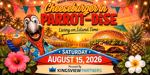 Cheeseburger in Parrot-dise Fundraiser