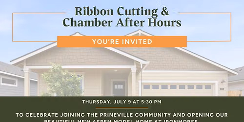 IronHorse Ribbon Cutting and Chamber After Hours with Prineville Chamber