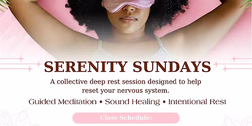 Serenity Sundays