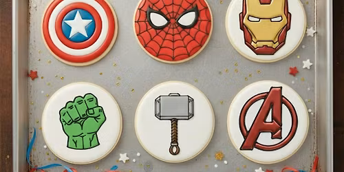Cookies Assemble! Sugar Cookie Decorating Class