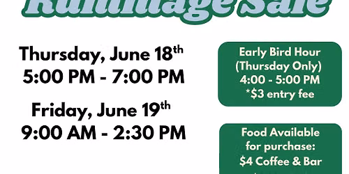 Augustana Lutheran Church Annual Rummage Sale