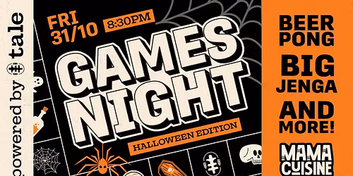 Tale Beer Games Night - Halloween Edition