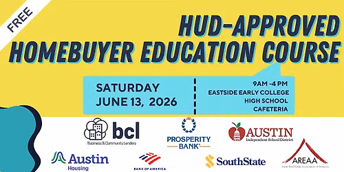 HUD-Approved Homebuyer Education Course (AUSTIN)