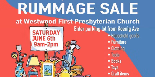 WFPC Troop 1107 and Presbyterian Women Rummage Sale