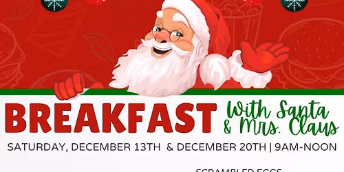 Breakfast with Santa @ Balsam Lake Lodge