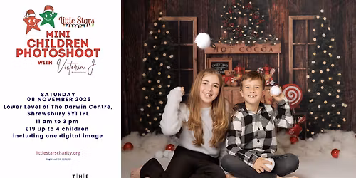 A Christmassy Mini Children Photoshoot Fundraiser with Victoria J Photography