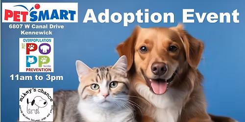 PetSmart Third Saturday of the month Dog and Cat Adoption Event