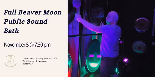 Full Beaver Moon Sound Bath